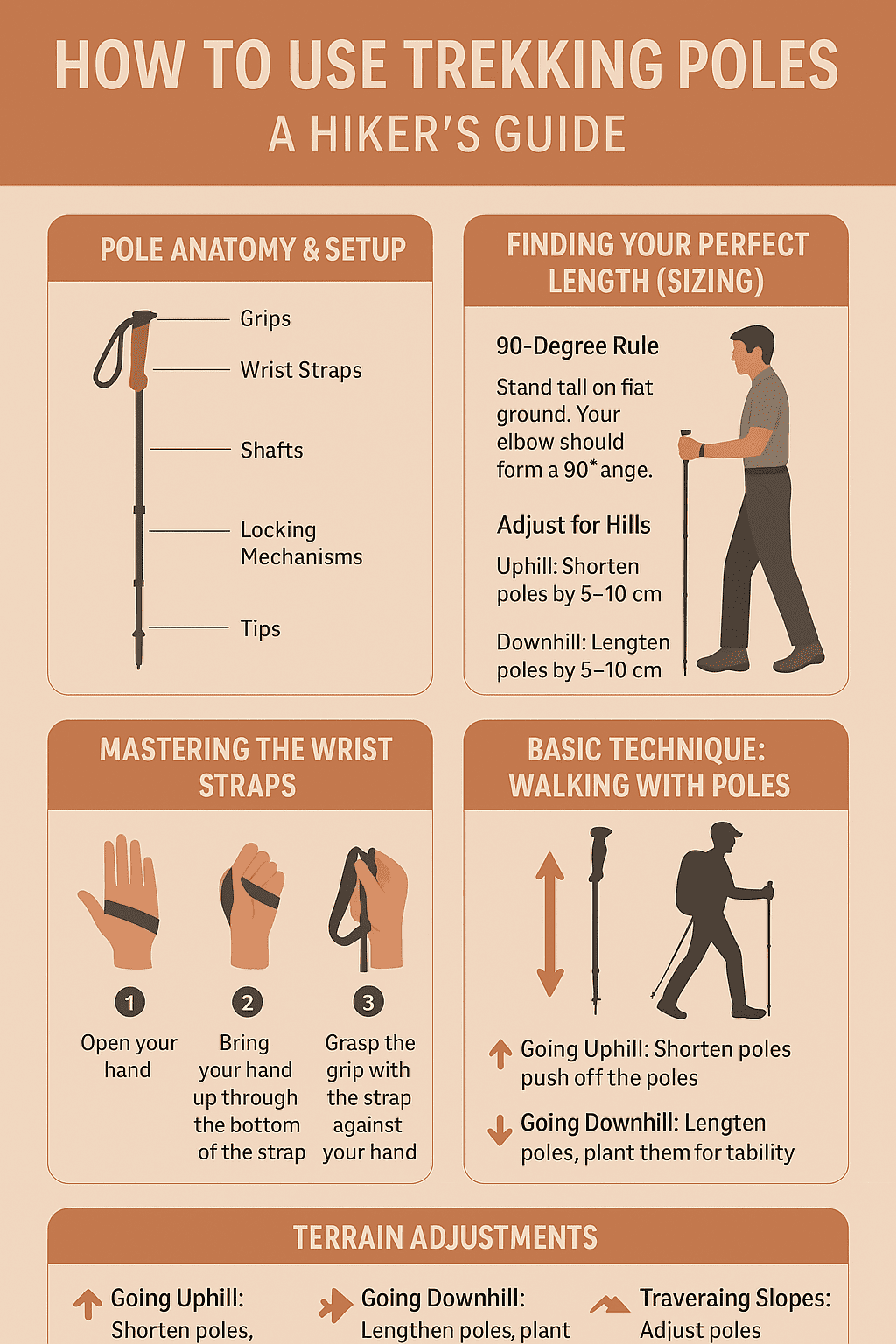 How to Use Trekking Poles: A Hiker's Guide
