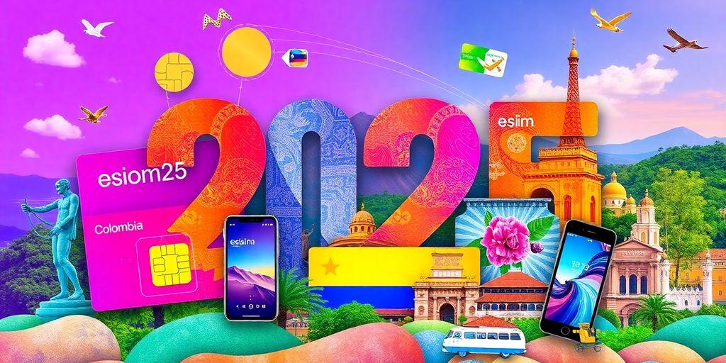 Esim a utiliser en 2025 en Colombie