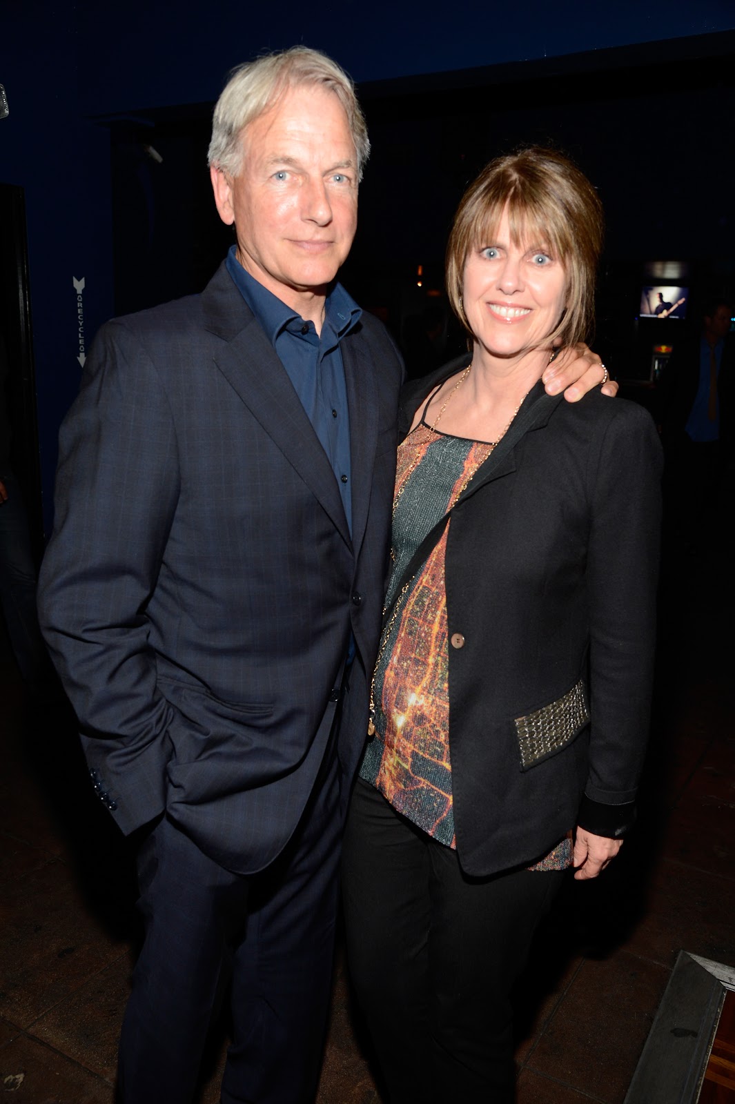 Mark Harmon and Pam Dawber attend the Rolling Stones performance on April 27, 2013, in Los Angeles, California. | Source: Getty Images