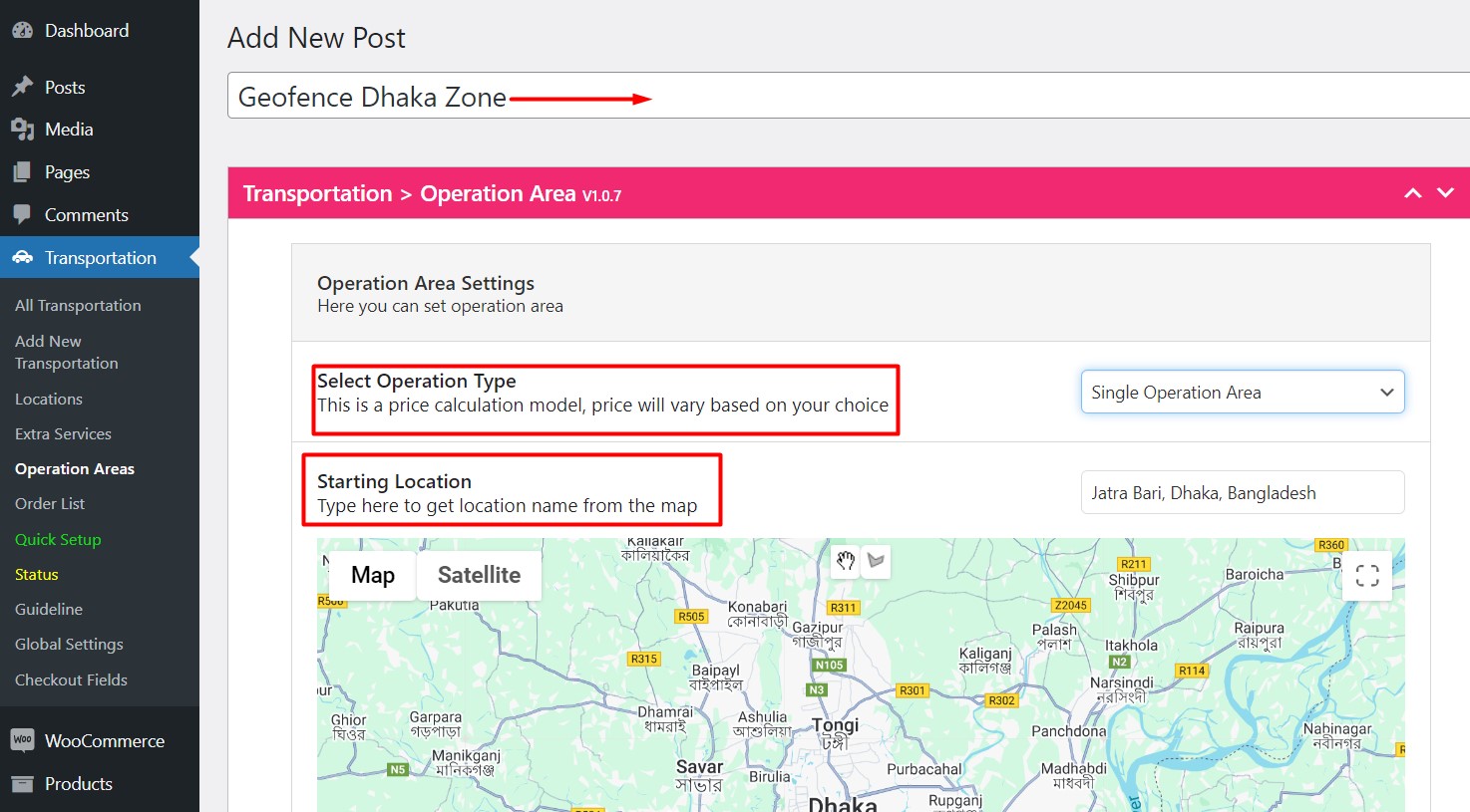 How to add WordPress Geofencing to the Ecab plugin 20