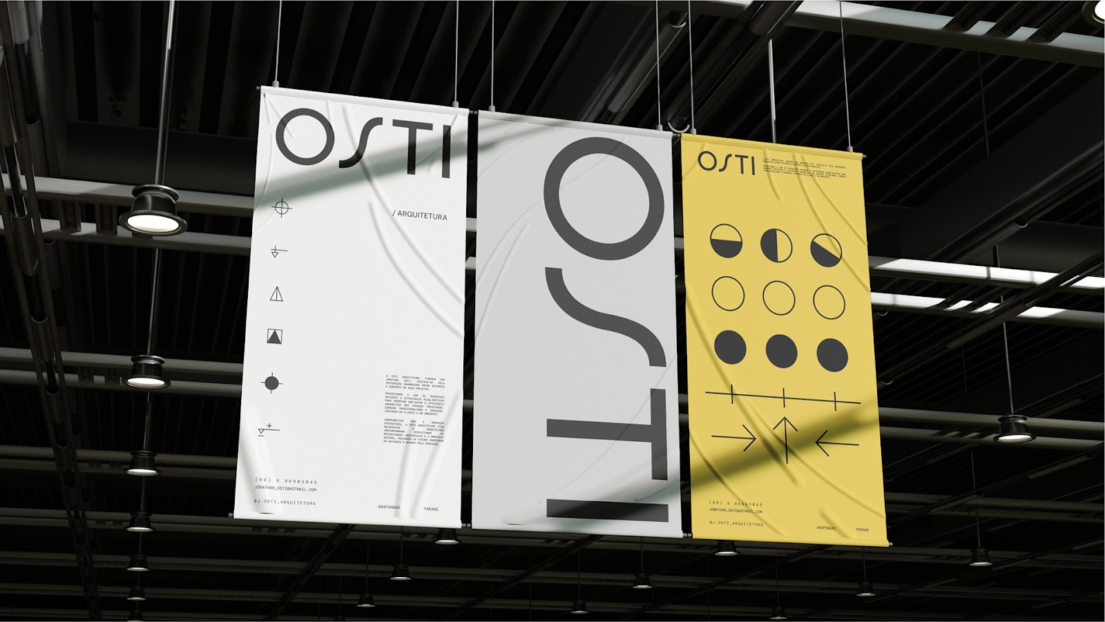 Image from the OSTI Architecture: Branding & Visual Identity Insights article on Abduzeedo