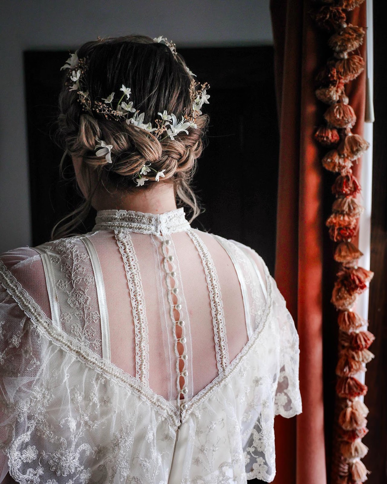 Bridal Updos for Medium Hair