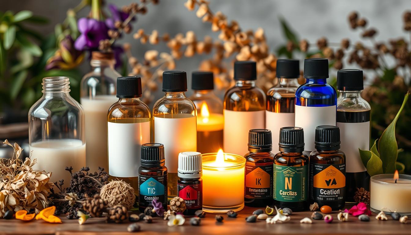 Essential oils for candles