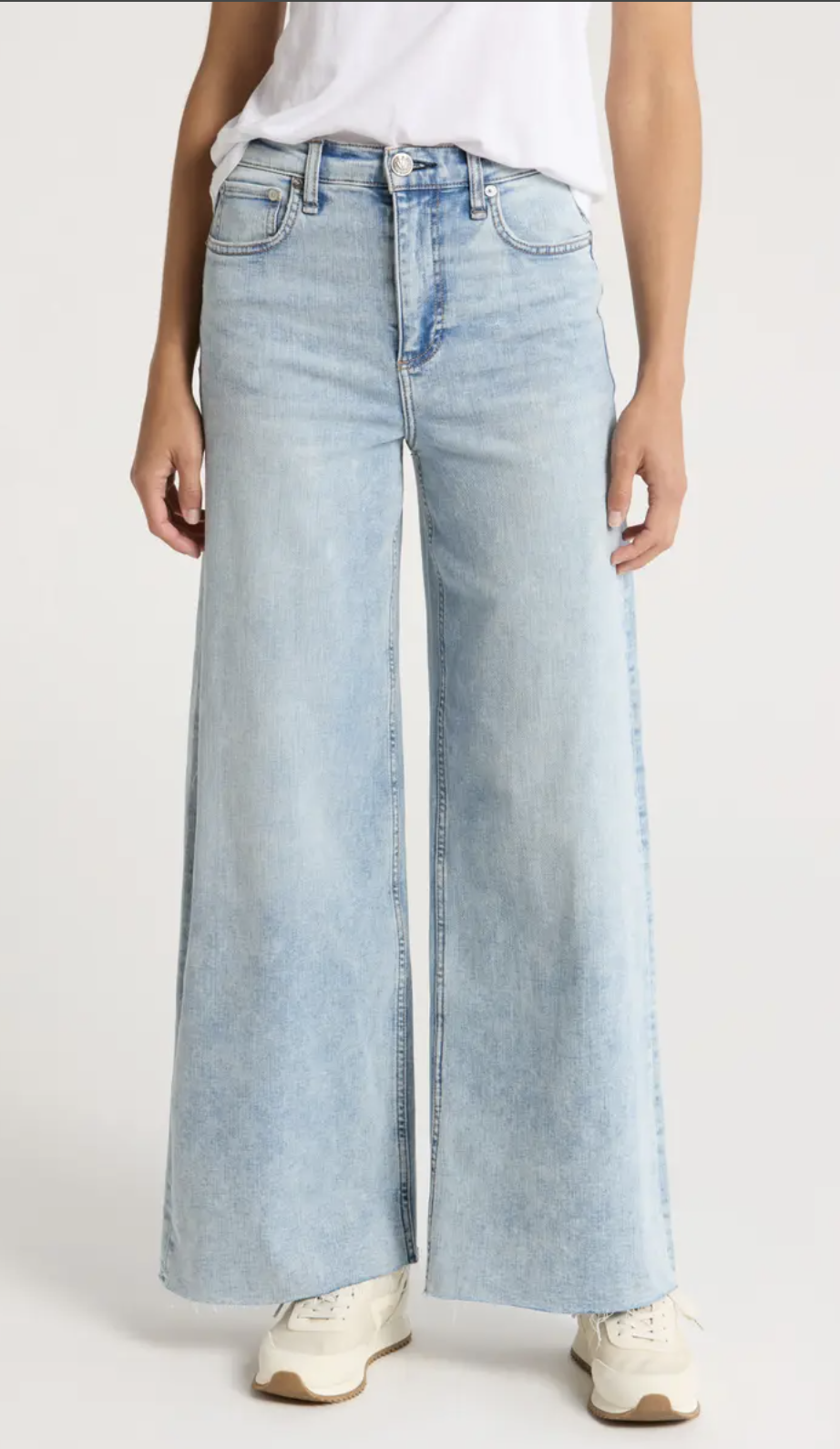 rag & bone Sofie High Waist Wide Leg Jeans $268