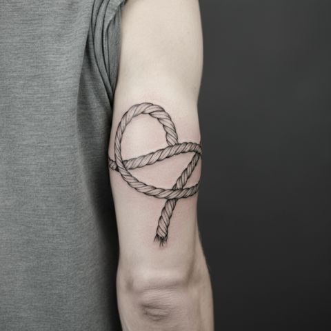Simple Rope tattoo