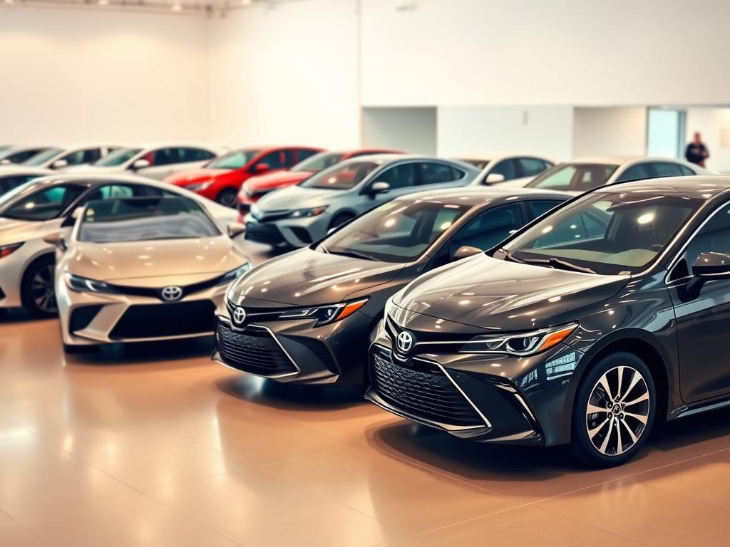 popular Toyota sedan models