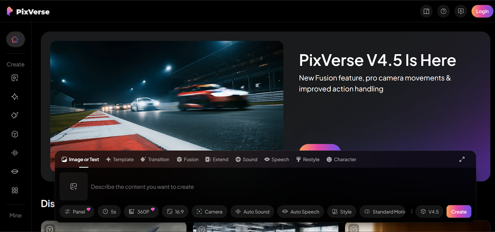 Pixverse AI video generator