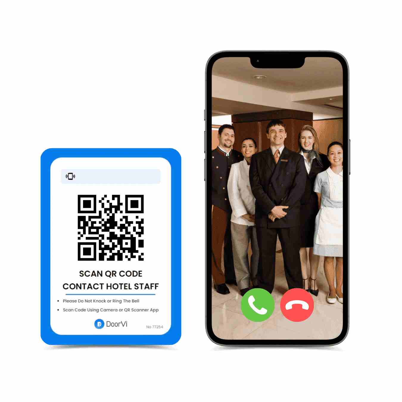 virtual concierge services, door video intercom system, digital concierge for hotels