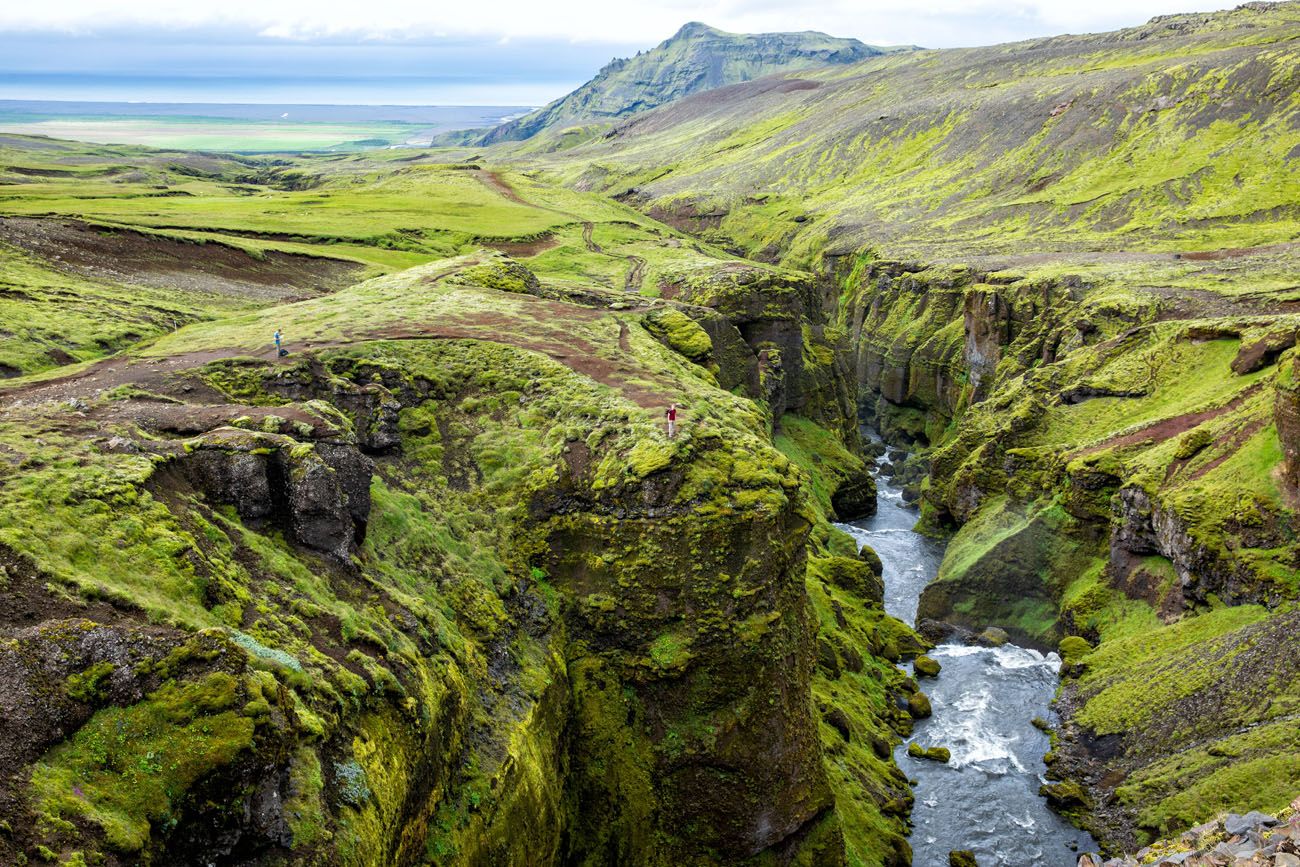 The Fimmvörðuháls Trail (Þórsmörk to Skógar)