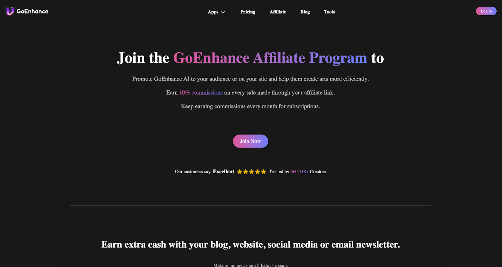 GoEnhance AI affiliate program