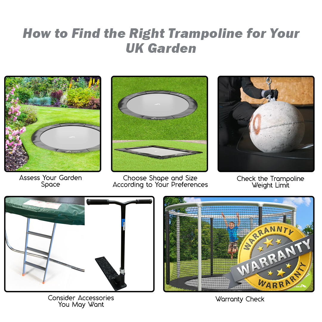 How to Find the Right Trampoline for Your UK Garden