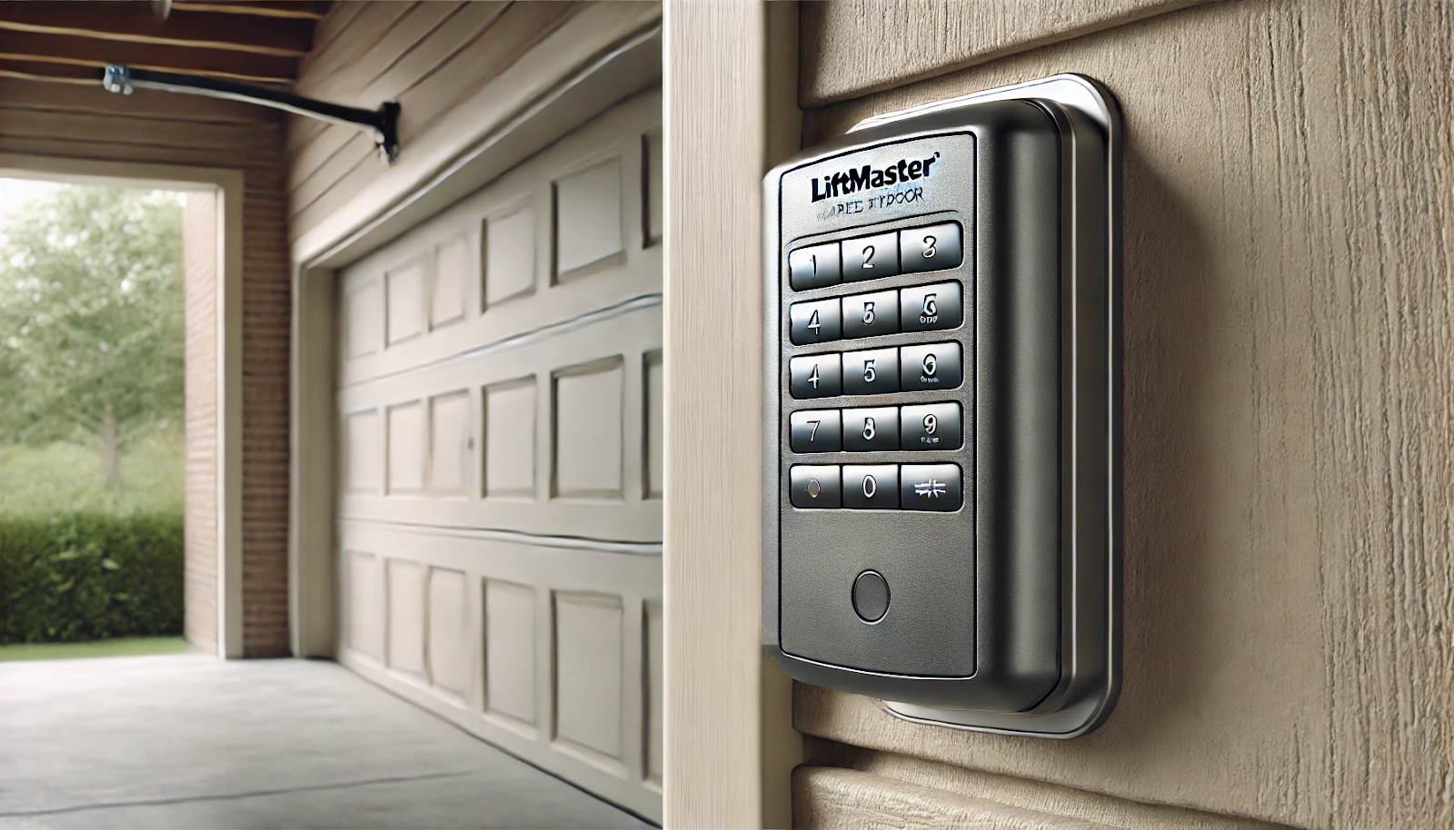 liftmaster garage door keypad