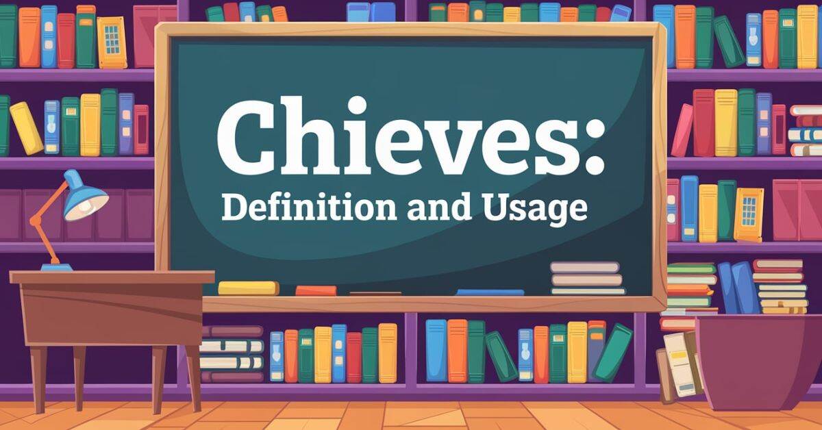 chieves-definition-and-usage