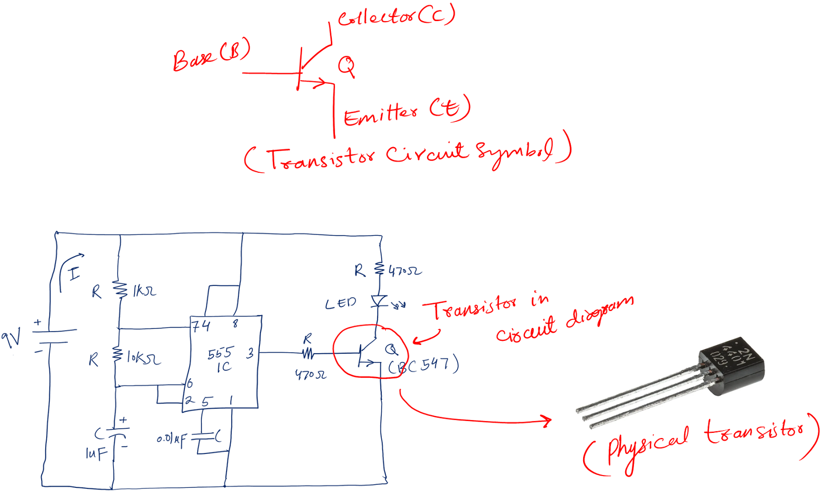 Transistor symbol