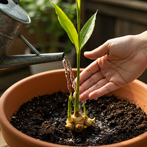 How to Grow Ginger: Ongoing Care