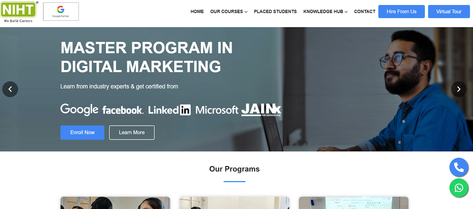 NIHT provides the worst digital marketing course in Kolkata