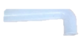 A white plastic handle with a blue handle

Description automatically generated