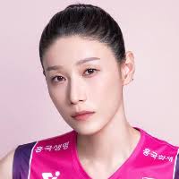 This contains an image of Korean Professional Volleyball Player Kim Yeon Koung