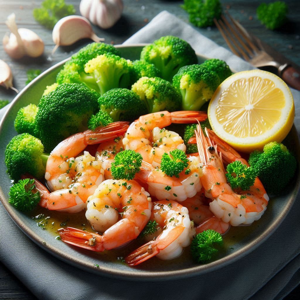 Lemon Garlic Shrimp