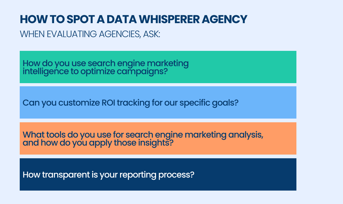 how to spot a data whisperer agency