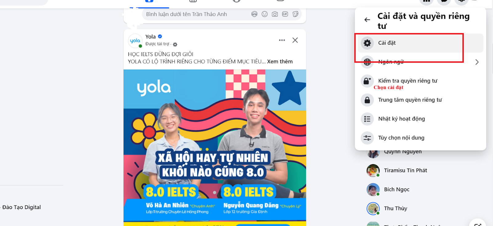 Bảo Mật 2 Lớp Facebook