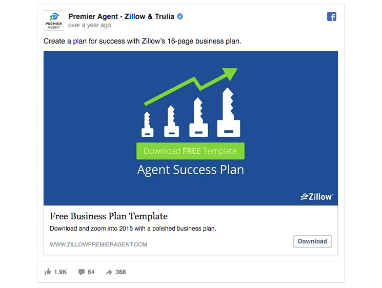 B2B Facebook Ads example