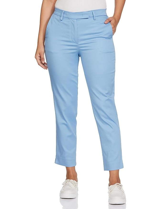 Marks & Spencer Women’s Mid-Rise Slim Fit Trousers