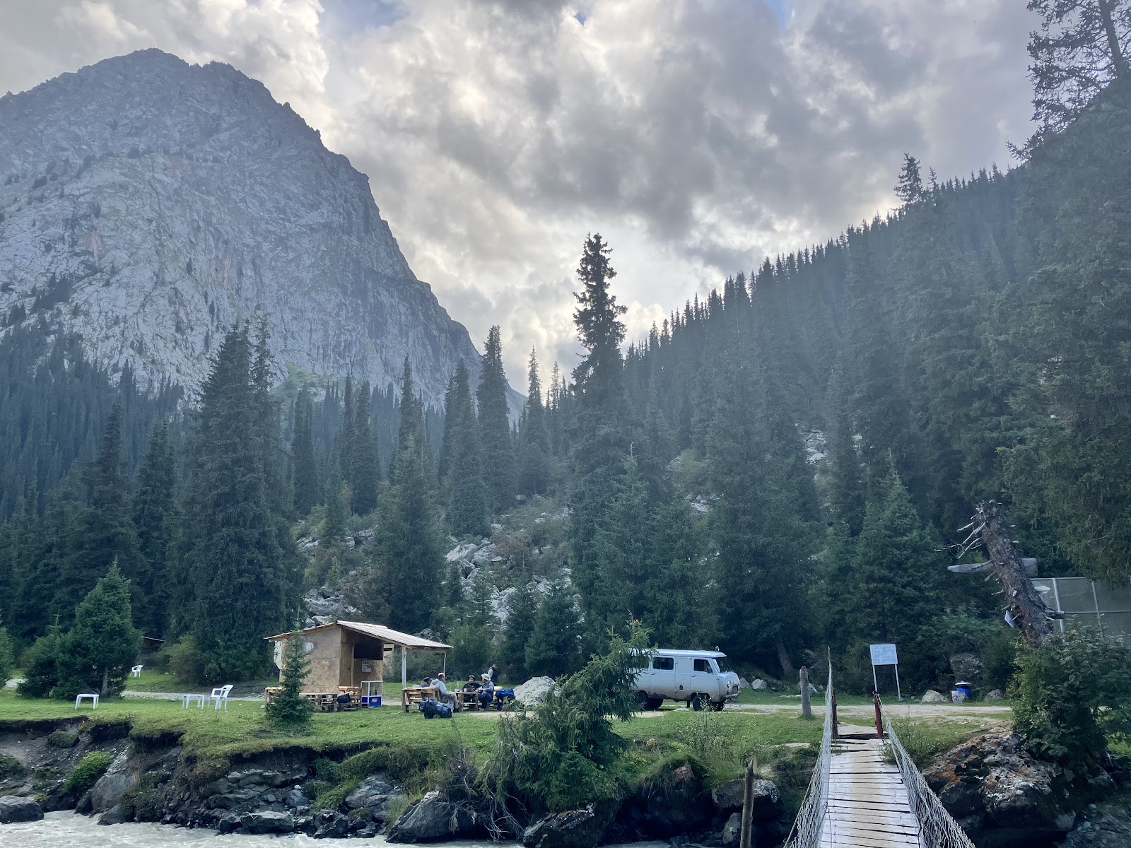 Ala Kul Trek | Bridge in the Mountains 