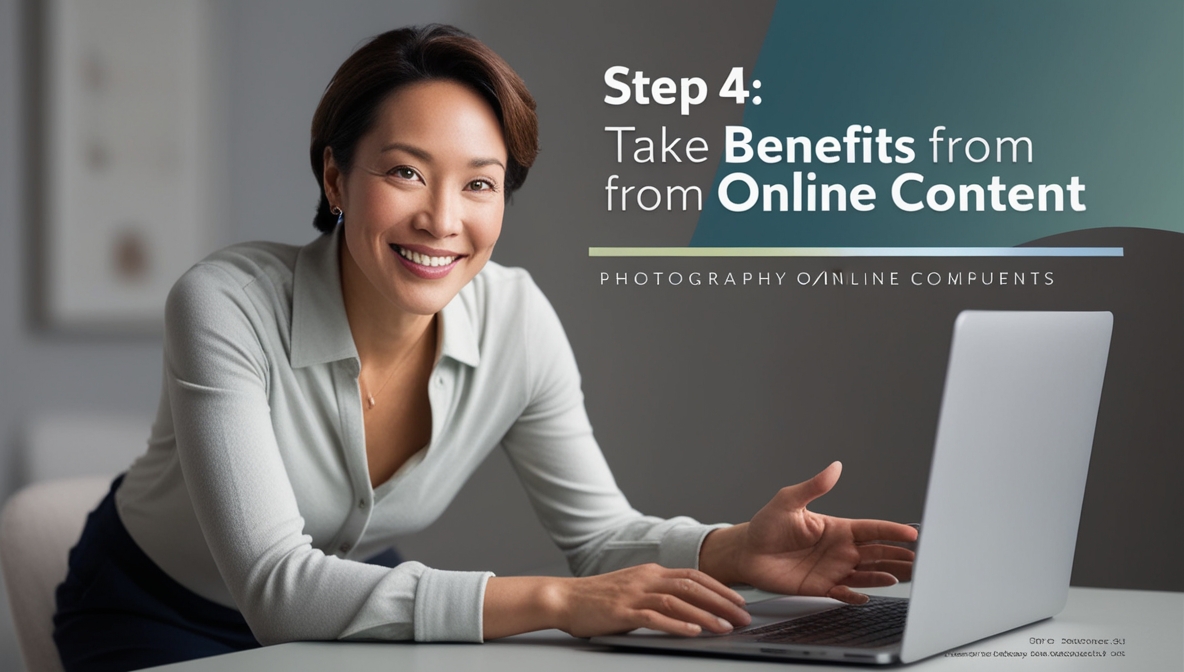 Step 4 Take Benefits From Online Content 