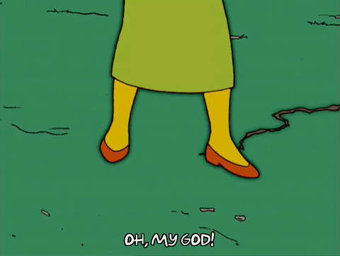 Scared Marge Simpson GIF-downsized_large - Alertándote - Alerta sísmica