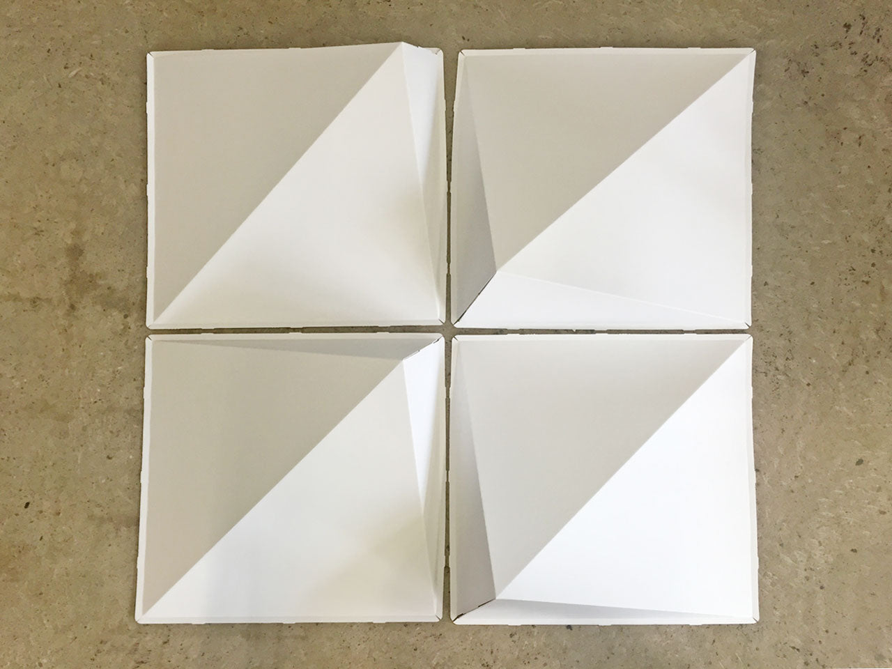 Peak FoldScapes Tiles arrangement