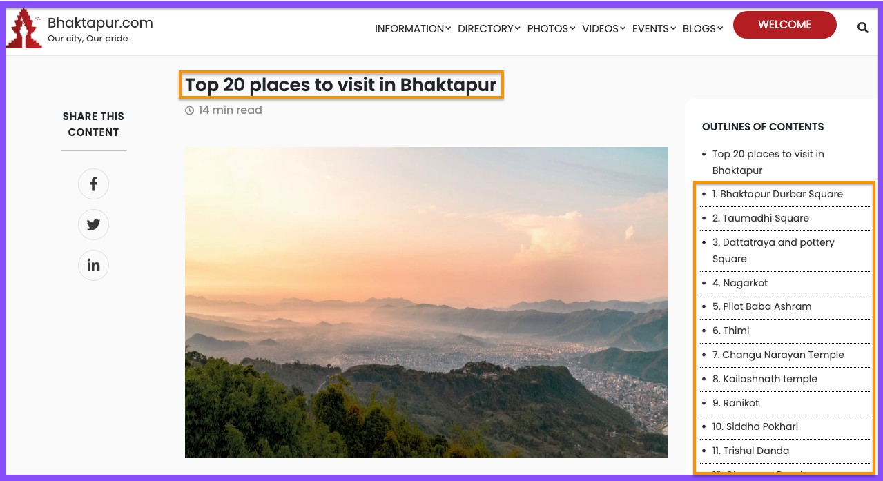 top 20 places to visit in bhaktapur-  What is Local SEO in Nepal? Importance of Local SEO in Nepal: kumarpradhan.com