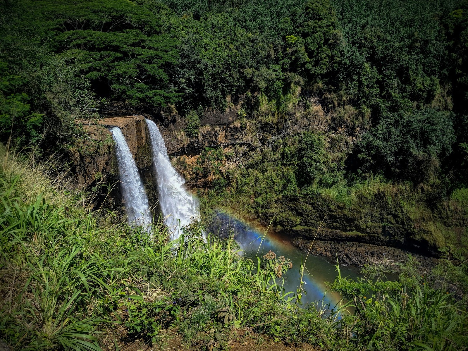 Wailua Falls in East Maui, a stunning waterfall along the Road to Hāna.