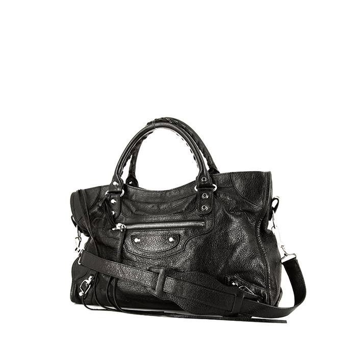 8. กระเป๋า Balenciaga classic city argent