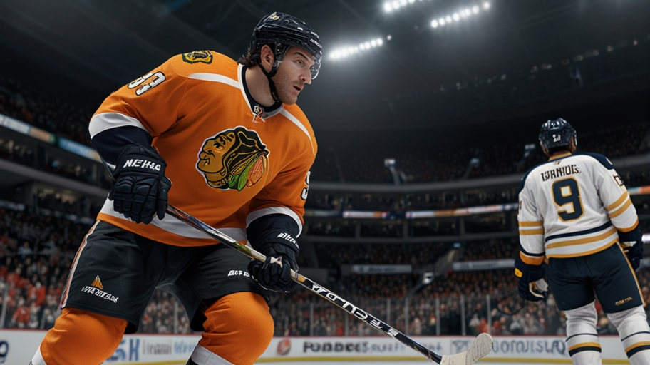 NHL 25 Franchise Mode Forwards Dressed as D
