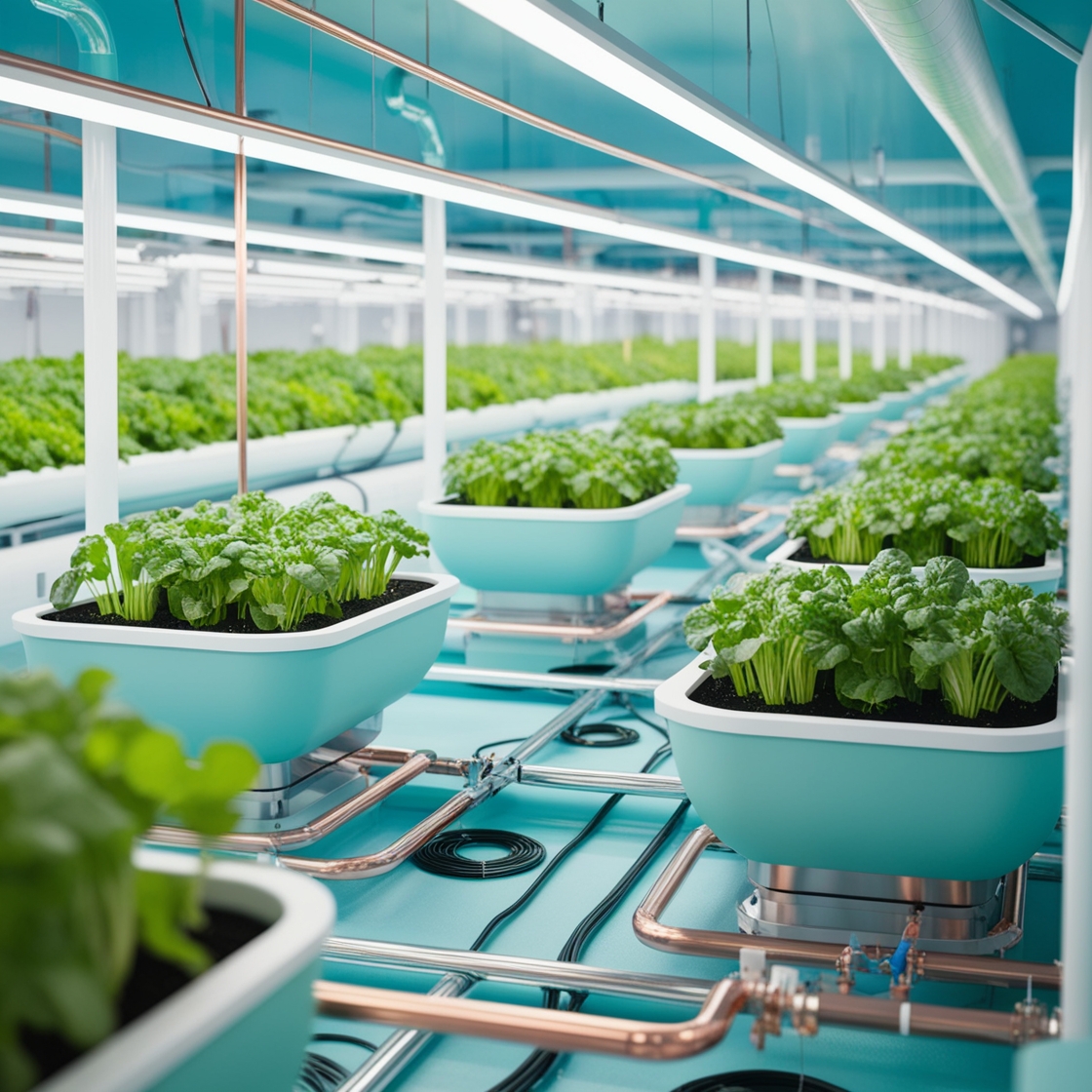 Ebb and Flow Hydroponics Indoors