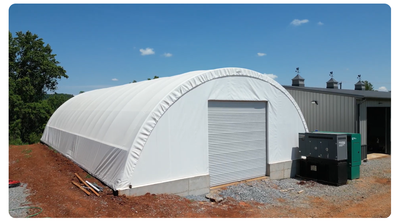 A barn built by Reich Construction LLC. 