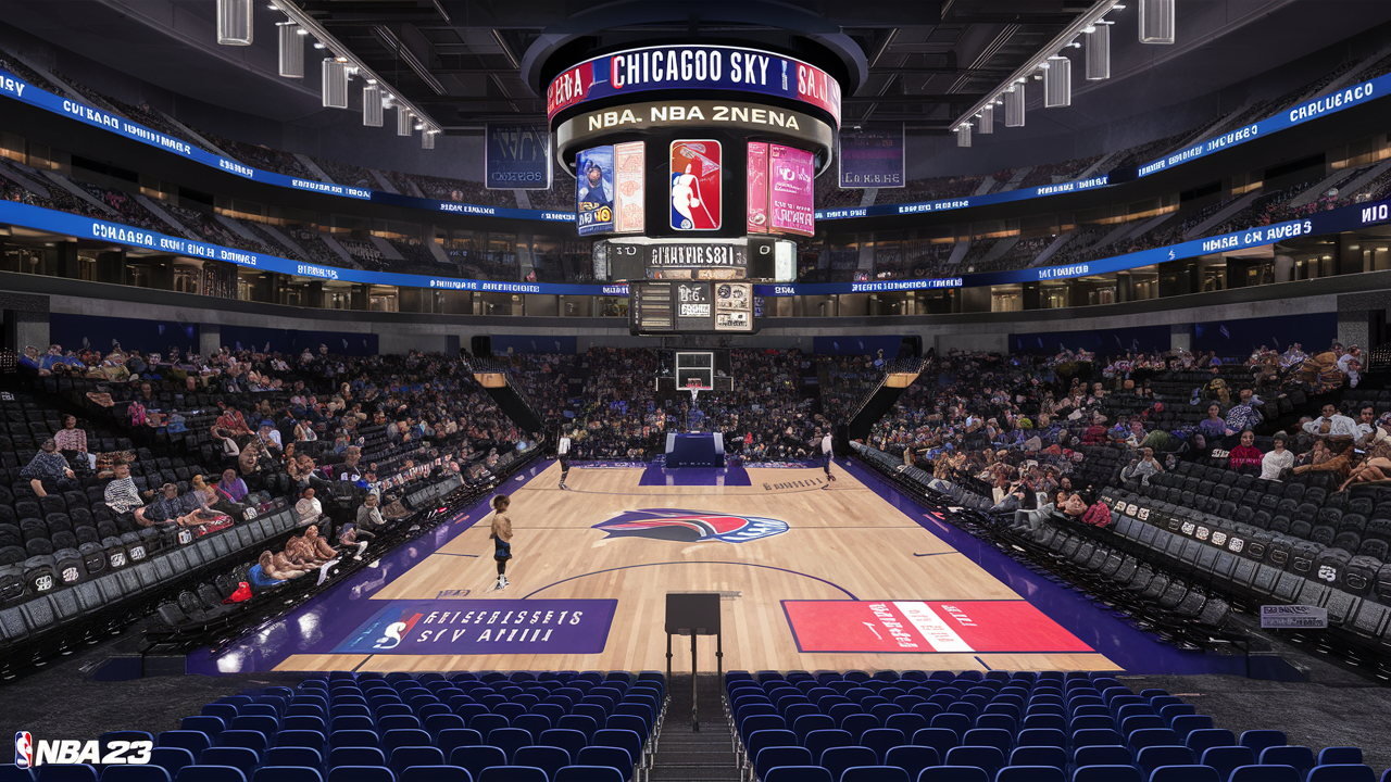 NBA 2K23 Chicago Sky Arena