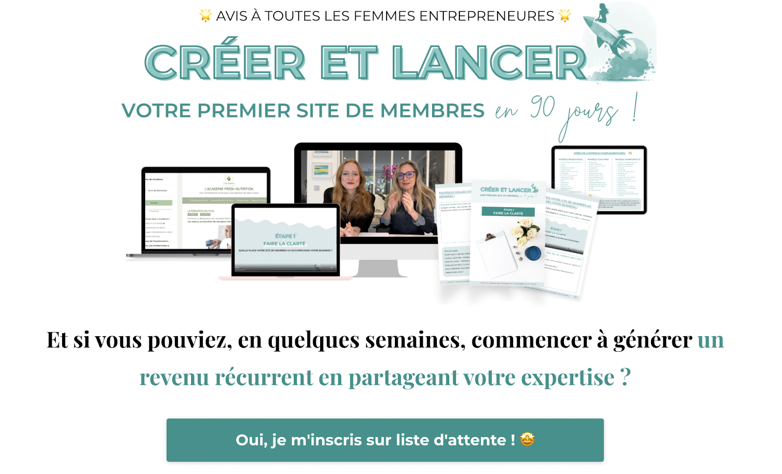 Créer et lancer votre premier site dr membres en 90 jours 
