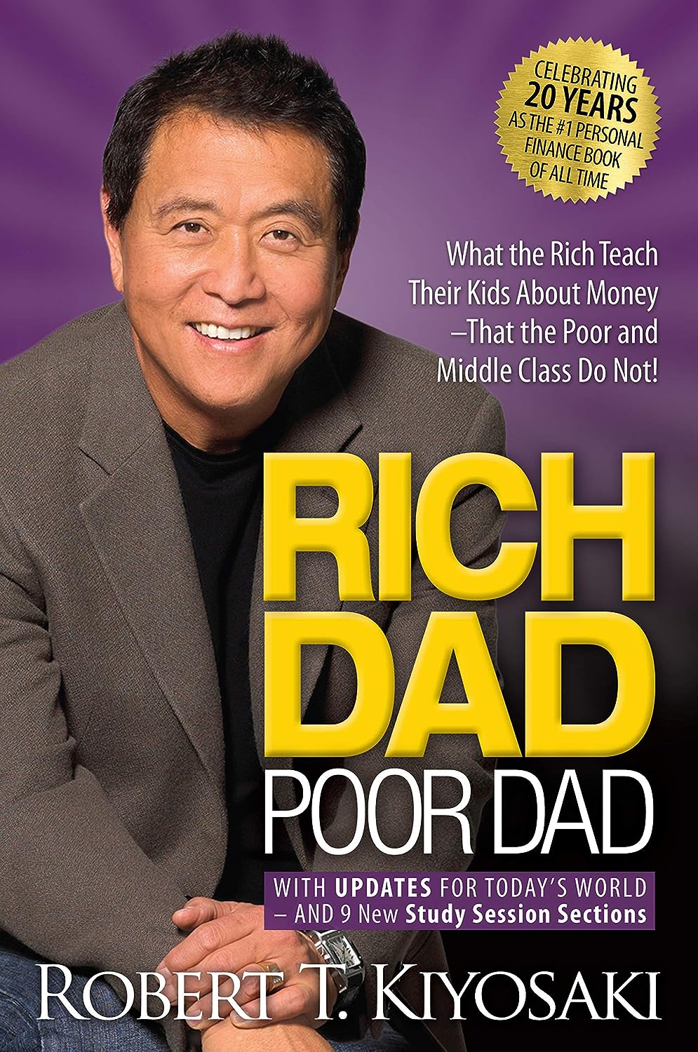  Rich Dad Poor Dad by Robert Kiyosaki Book Image Cover on Amazon