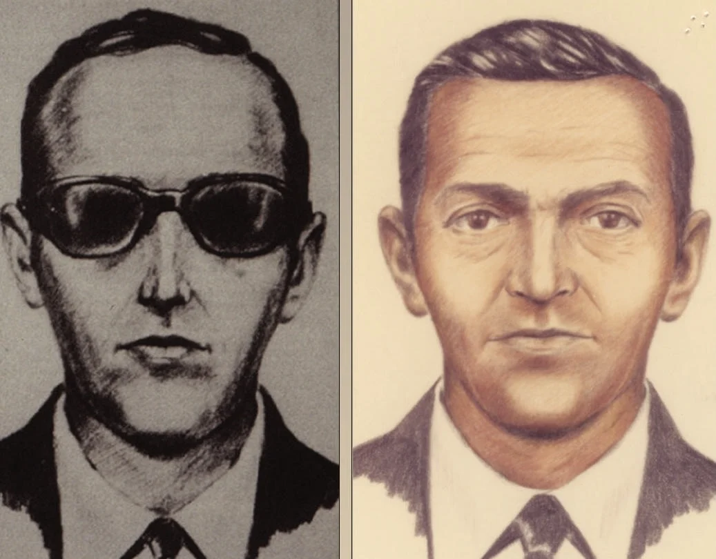  Composite sketches of D.B. Cooper,