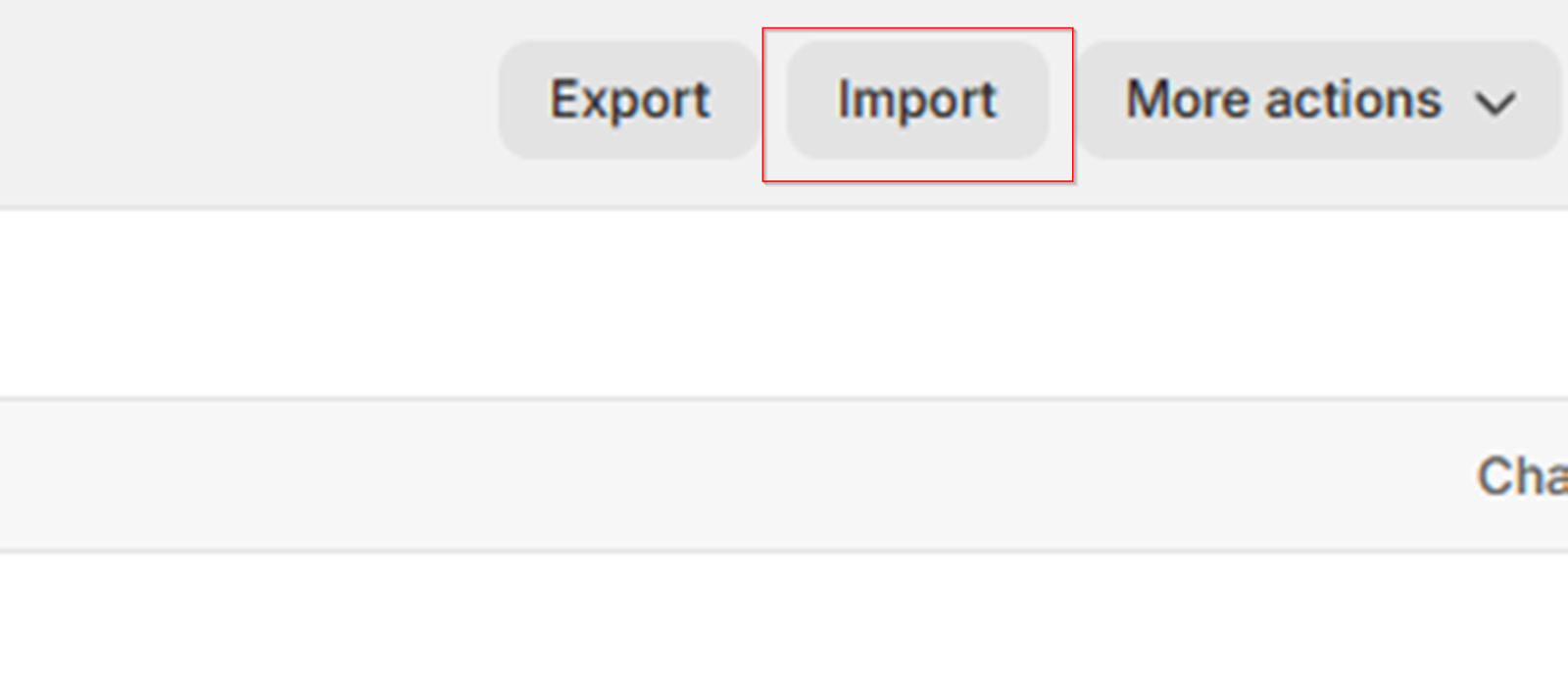 Import 