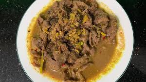 tim bò hầm sả ớt