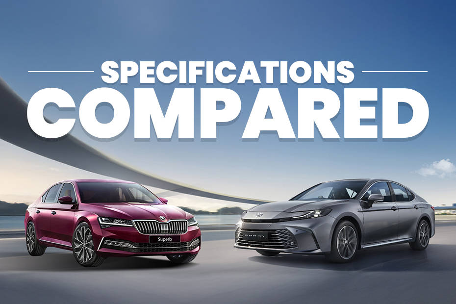 Toyota Camry vs Skoda Superb: Specifications Compared