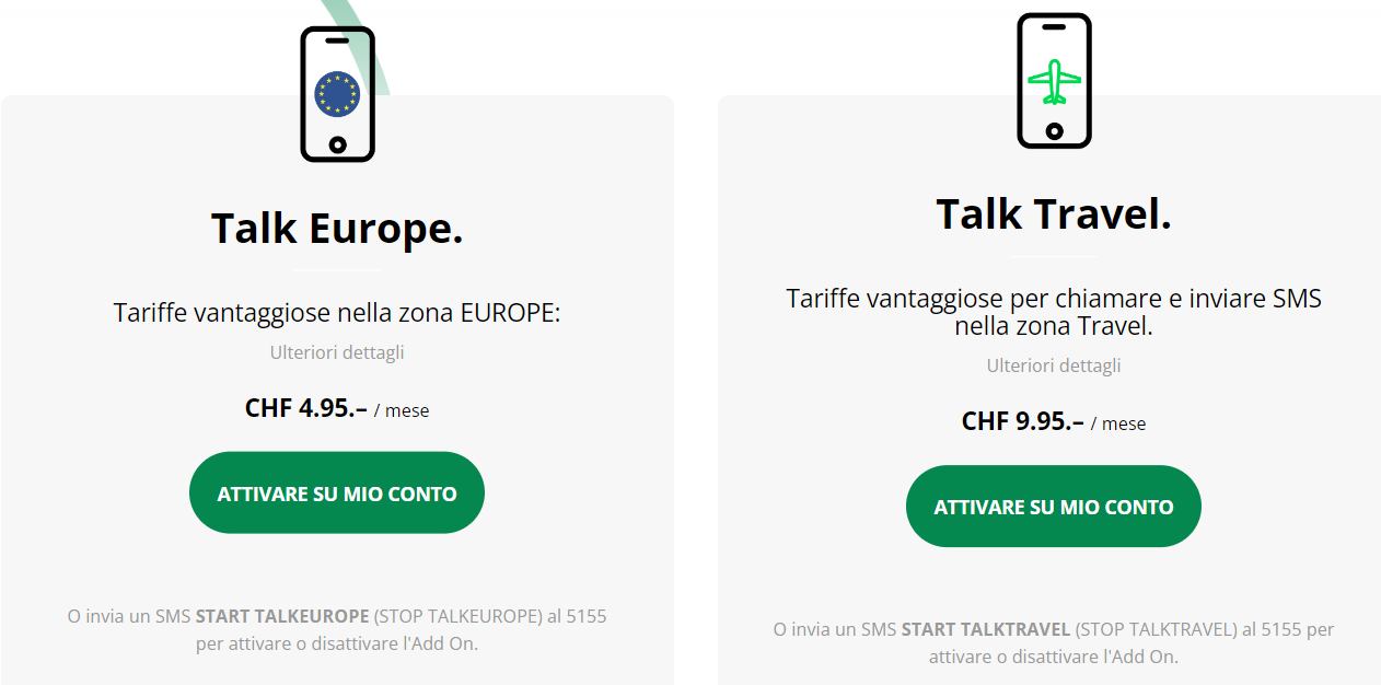 Quanto costa una carta SIM per viaggiare in Svizzera?
