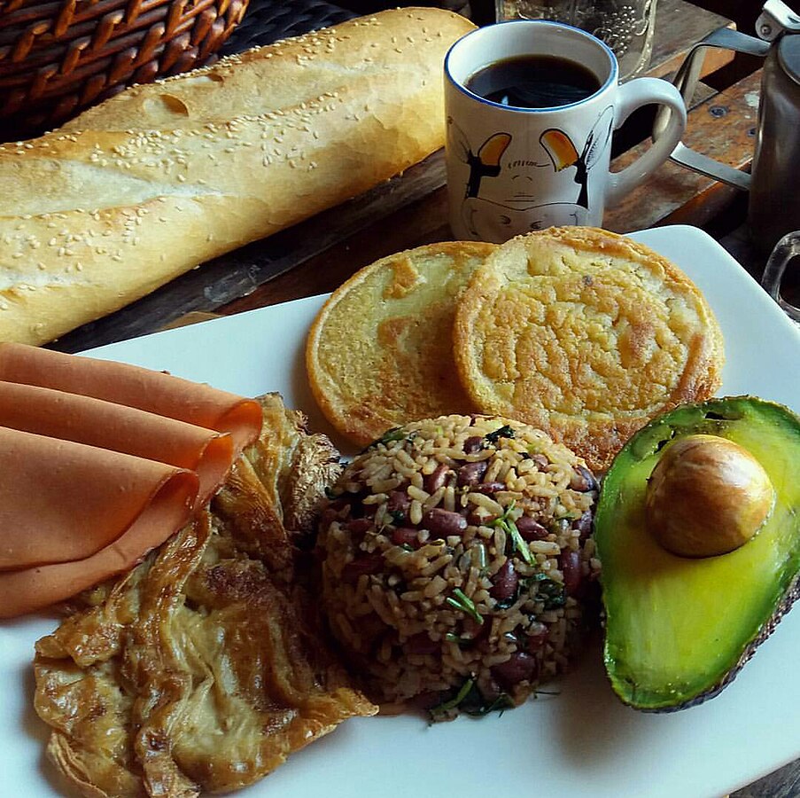 Gallo Pinto in La Fortuna 