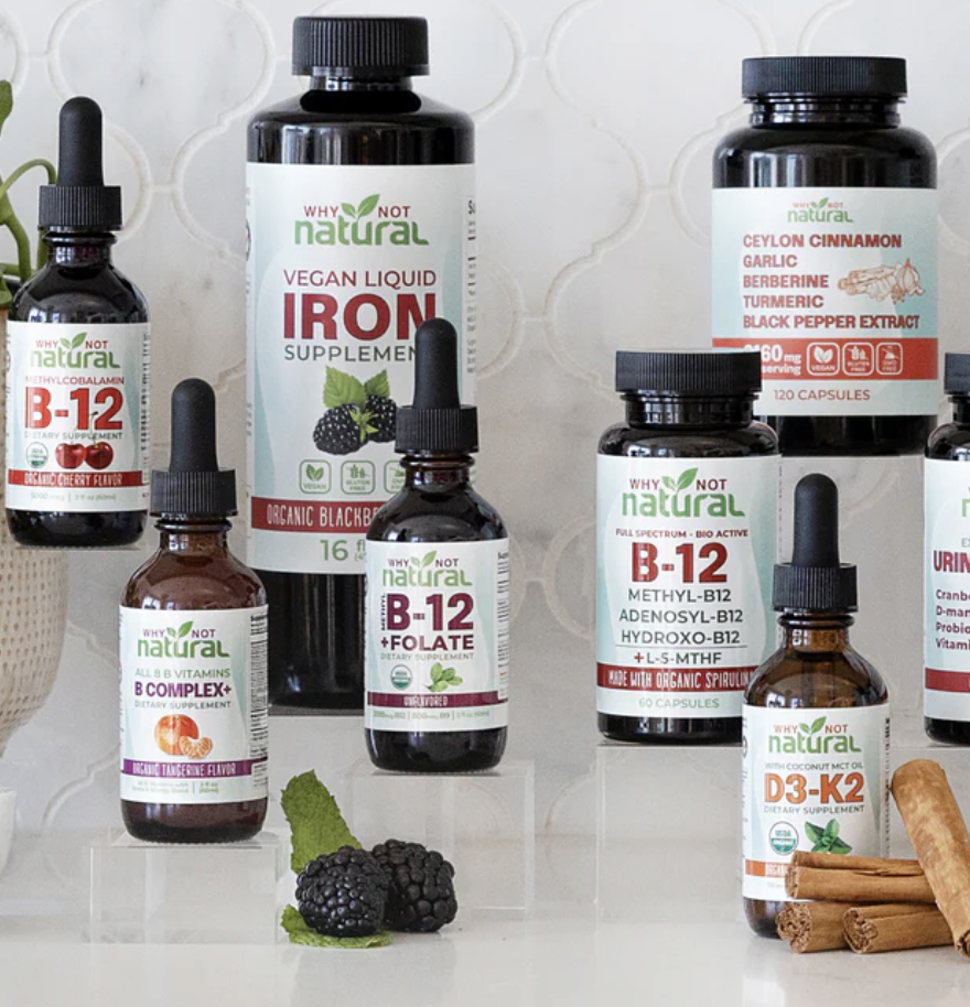 Why Not Natural organic vitamin supplements