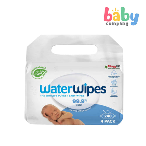 WaterWipes Biodegradable Baby Wipes
