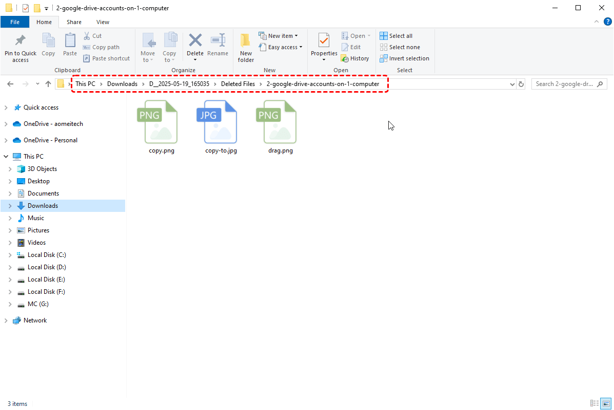 check-recovered-files