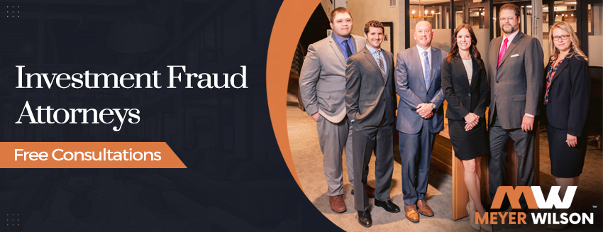 The Meyer Wilson Werning team is shown to symbolize their experience in data breaches and investment fraud.